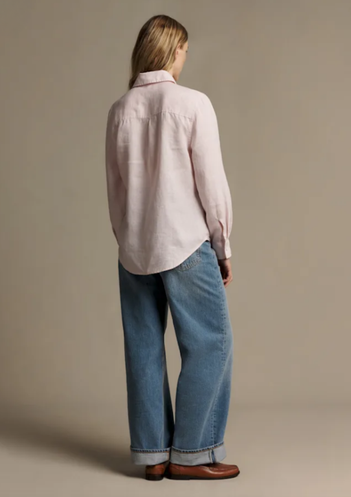 R.M.Williams -  Onley Linen Shirt - Pink