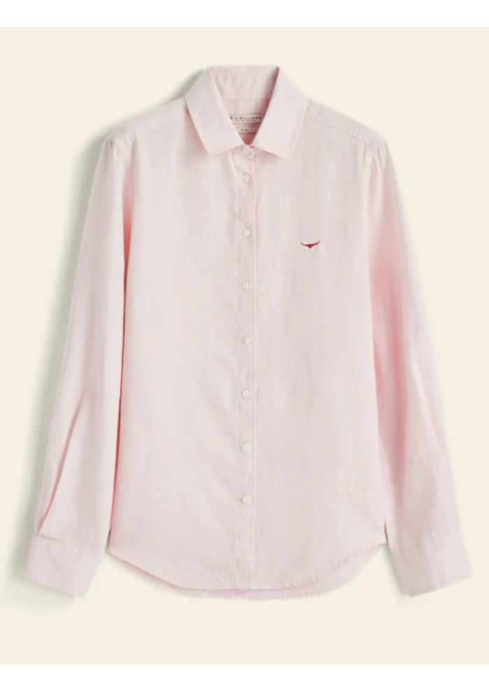 R.M.Williams -  Onley Linen Shirt - Pink