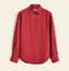 R.M.Williams - Onley Linen Shirt - Scarlet