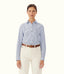R.M.Williams - Olney Riding Shirt - Stripe - Blue & White
