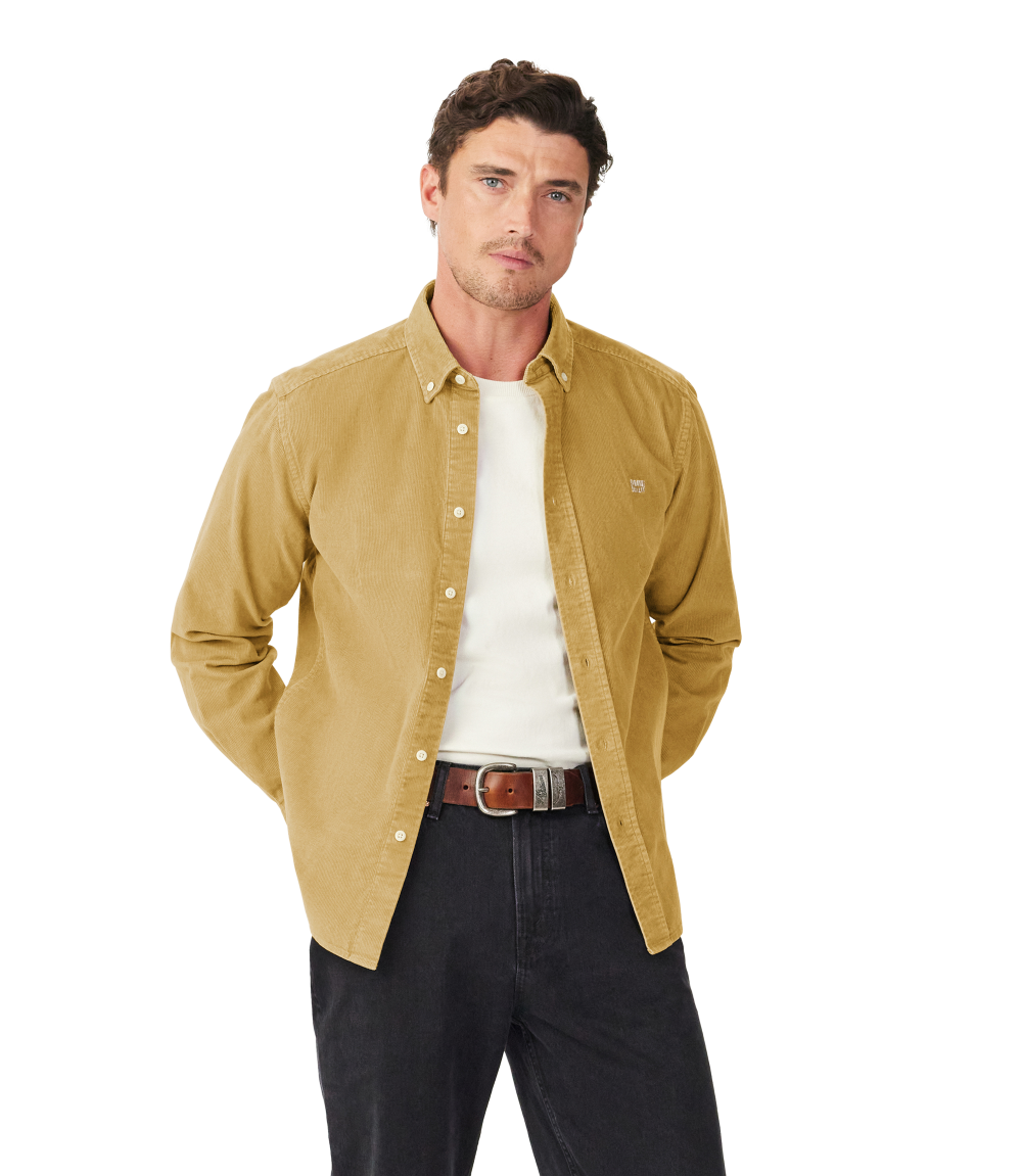 R.M.Williams - Darr Cord Shirt - Sand