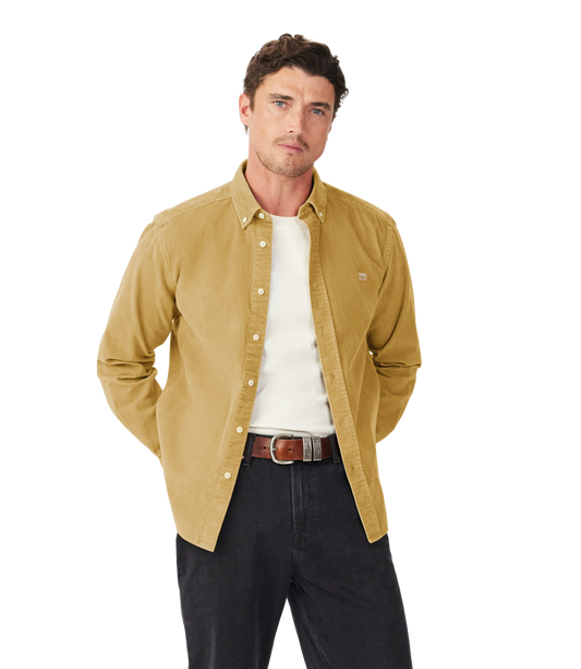 R.M.Williams - Darr Cord Shirt - Sand