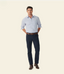 R.M.Williams - Brunswick Twill Check Shirt - White/Blue