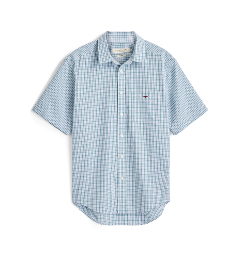 R.M.Williams -  Quinn Poplin Check Shirt 