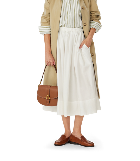 R.M.Williams - Capel Cotton Skirt - White