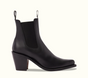 R.M.Williams - Maya Rubber Sole Boot - Mouton Leather - Ebony