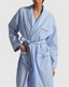 Polo Ralph Lauren - Stripe Cotton Robe - Blue/White