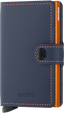 Secrid - Mini Matte Wallet - Blue-Orange