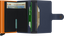 Secrid - Mini Matte Wallet - Blue-Orange