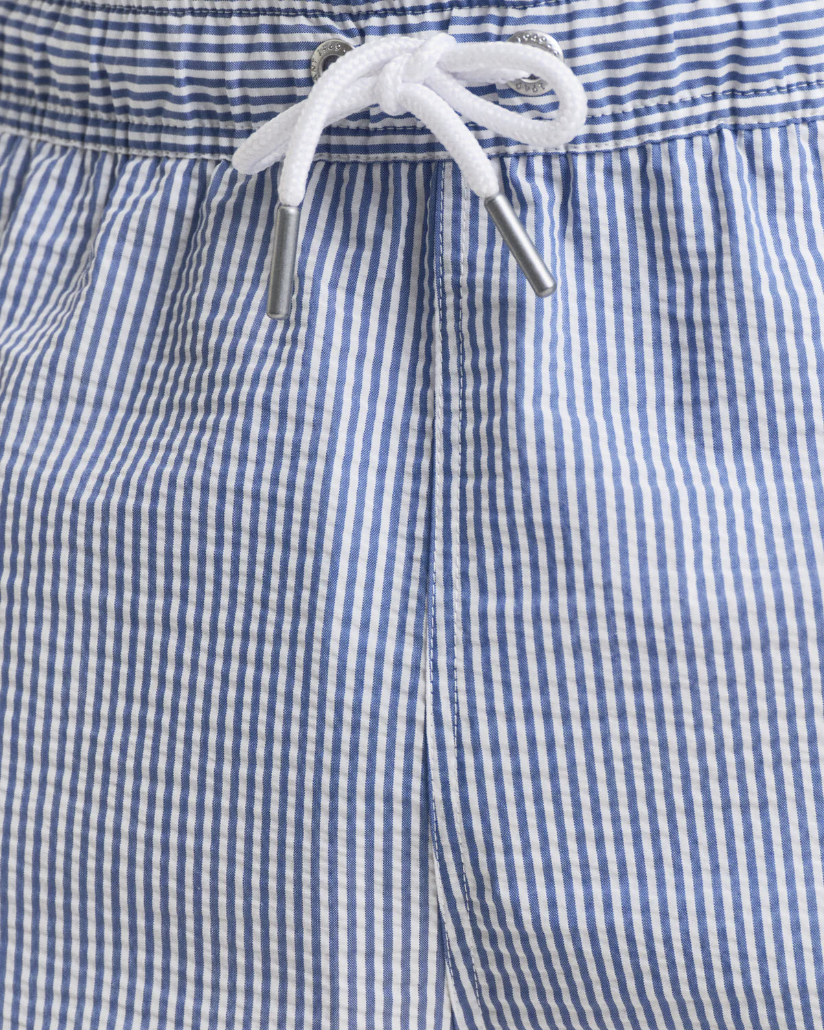 GANT - Seersucker Swim Shorts - Stripe - Rich Blue & White