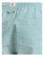 GANT - Seersucker Swim Shorts - Stripe - Vivid Green & White