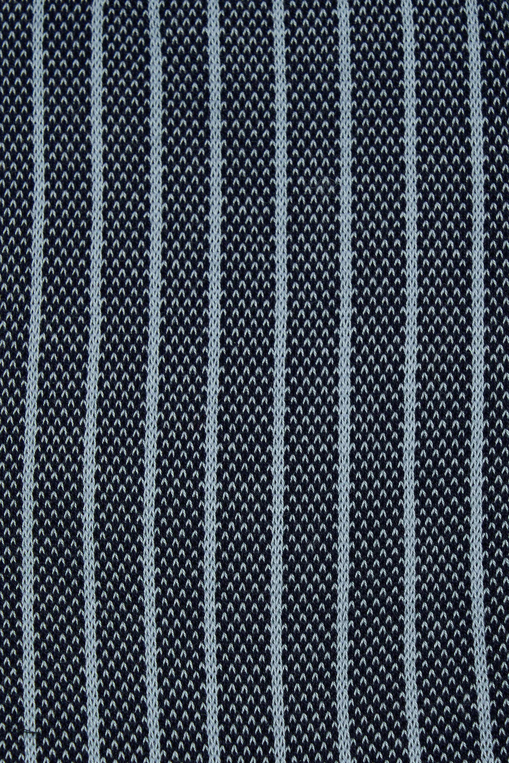 M.J. Bale - Senatore Sock - Blue fabric detail featuring navy and light blue stripe pattern.