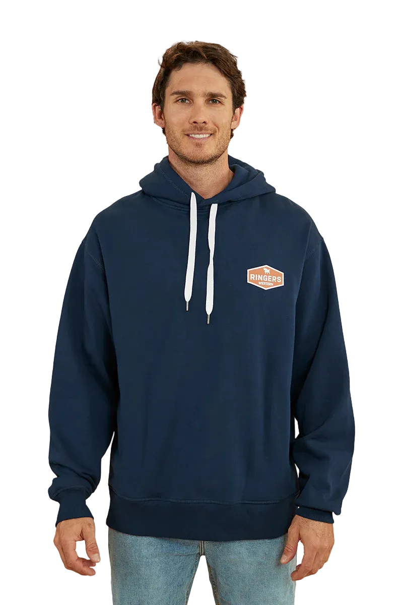 Ringers Western - Servo Mens Hoodie - Navy