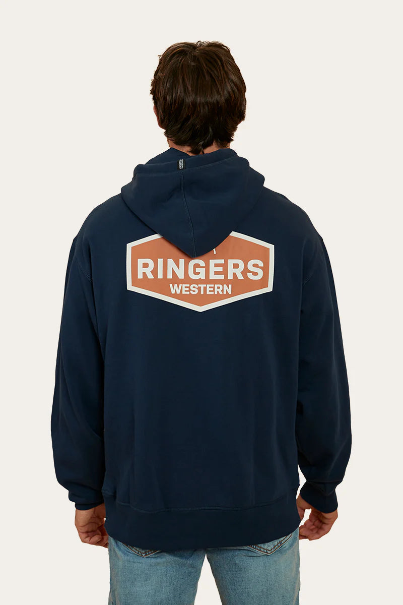 Ringers Western - Servo Mens Hoodie - Navy