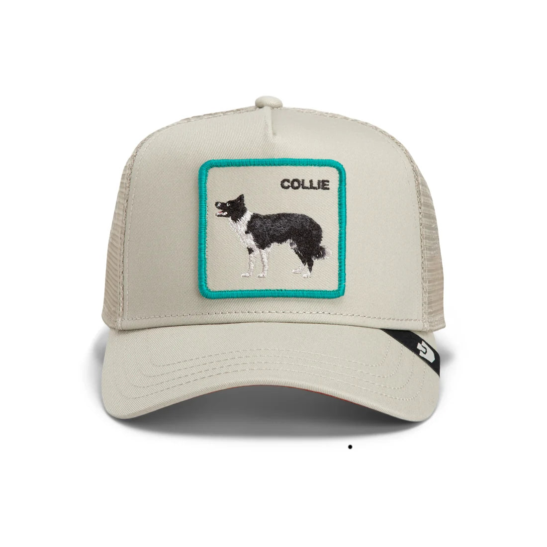 Goorin - Animal Trucker Cap - Shadow Border Collie - Beige (Scout)
