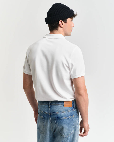 GANT - Shield Pique Polo - Regular Fit - White