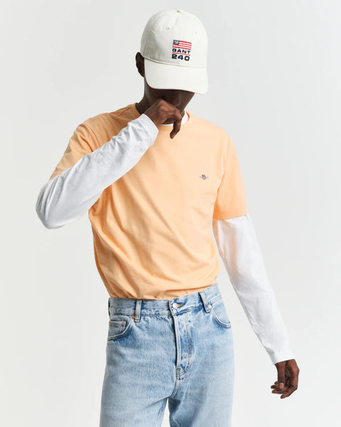 GANT - Shield T-Shirt - Peachy Orange