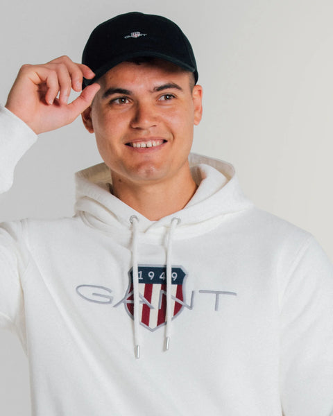 GANT - Shield Hoodie - Eggshell