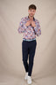 A Fish Named Fred - Desert World Shirt - White & Cobalt Multi