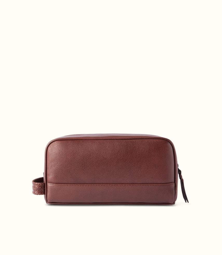 R.M.Williams - Sigature Farrier Washbag - Whiskey