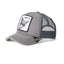 Animal Trucker Cap - Silver Fox - Grey
