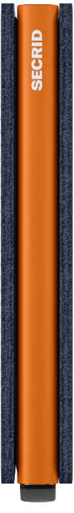 Secrid Slimwallet - Matte - Nightblue & Orange