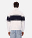 Industrie - The Southend Track Top - Off White/Navy