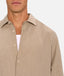 Industrie - The St Martins Long Sleeve Shirt - Fawn