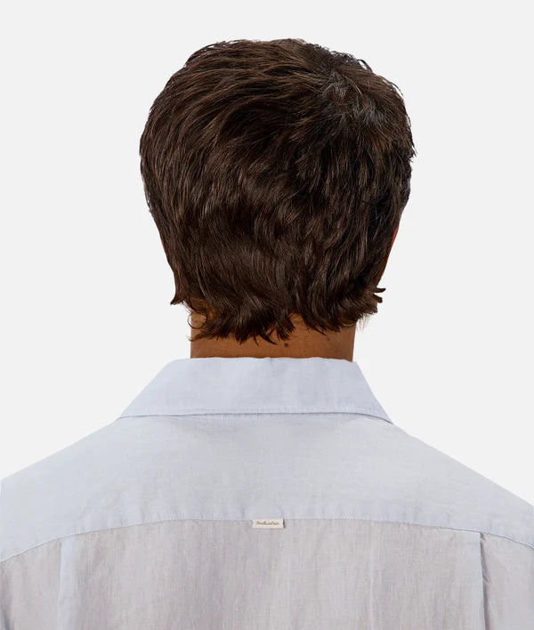 Industrie - The St Martins Long Sleeve Shirt - Powder Blue