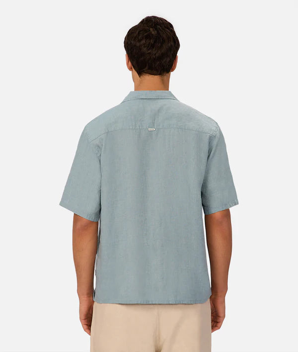 Industrie - The St Martins Short Sleeve Shirt - Marine