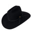Statesman Serpentine Fur Felt Hat - Black