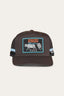 Ringers Western - Stickin' Together Deep Fit Trucker Cap - Charcoal/Blue