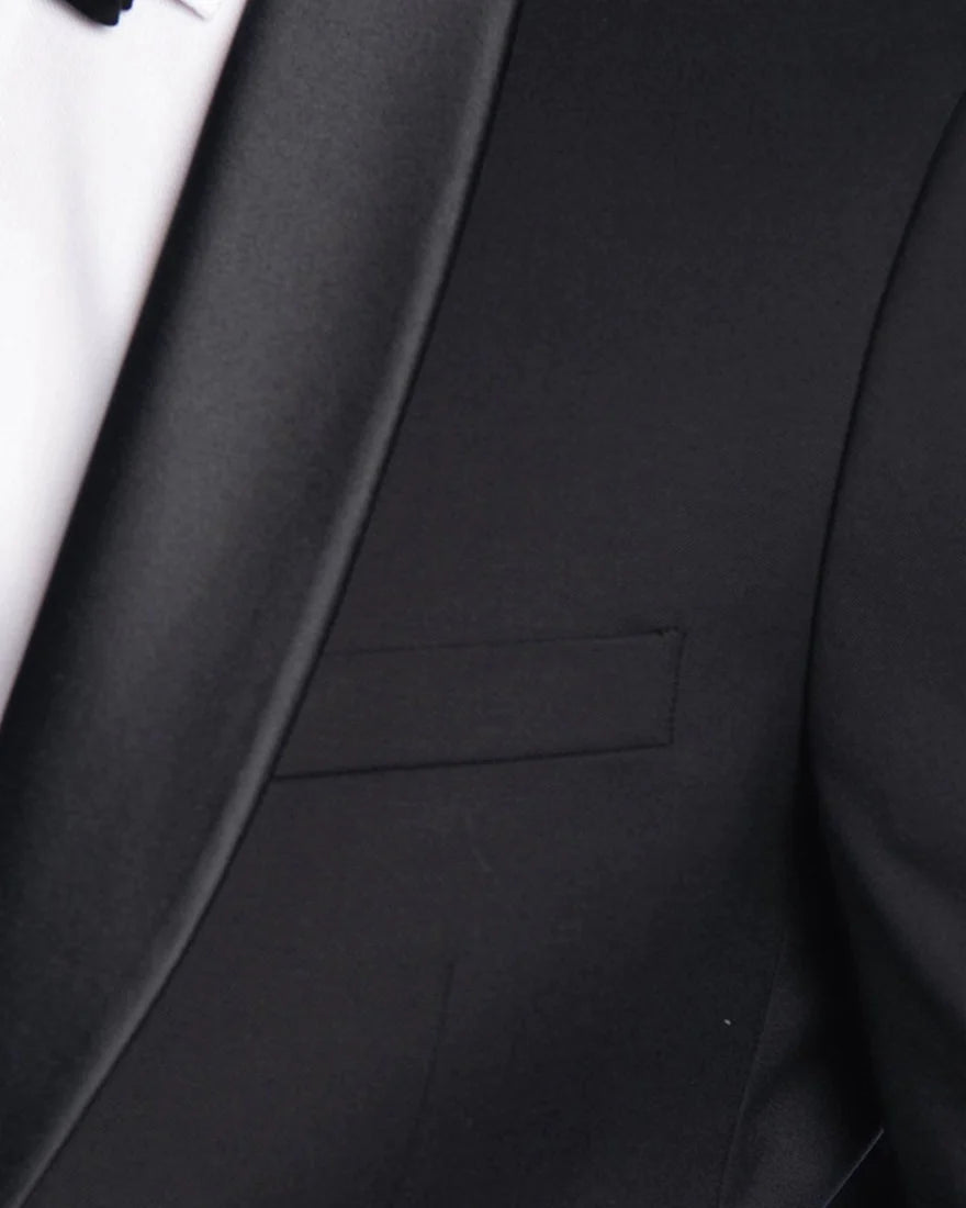 Cambridge - Stirling Dinner Jacket - PCEJ0020 - Black