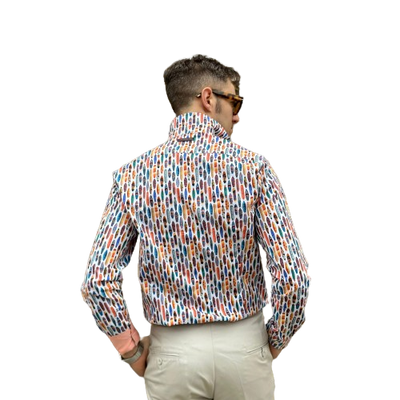 A Fish Named Fred - Surfboard Shirt - Multi
