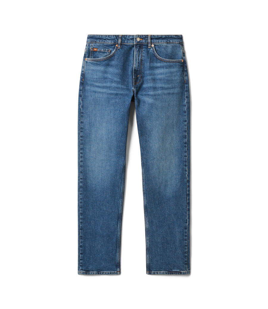 R.M.Williams - Ramco Jean - Vintage Indigo showcasing a versatile straight-leg style in quality stretch denim.