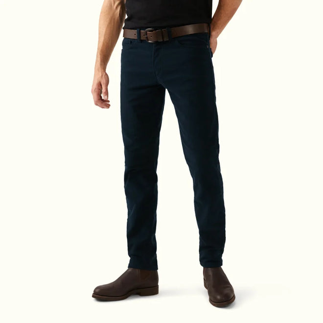 RM Williams - Loxton Jean - Moleskin - Navy