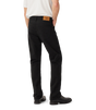 R.M.Williams - Ramco 5 Pocket Jean - Black displayed on a man, showcasing the back view with signature Longhorn label.