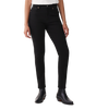 R.M.Williams - Albury Jean - Black Rinse Wash worn by a model, showcasing its high rise skinny fit in premium stretch denim.
