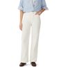 R.M.Williams - Jesse Jean - White model showcasing stylish wide-leg organic twill jeans with a relaxed fit.