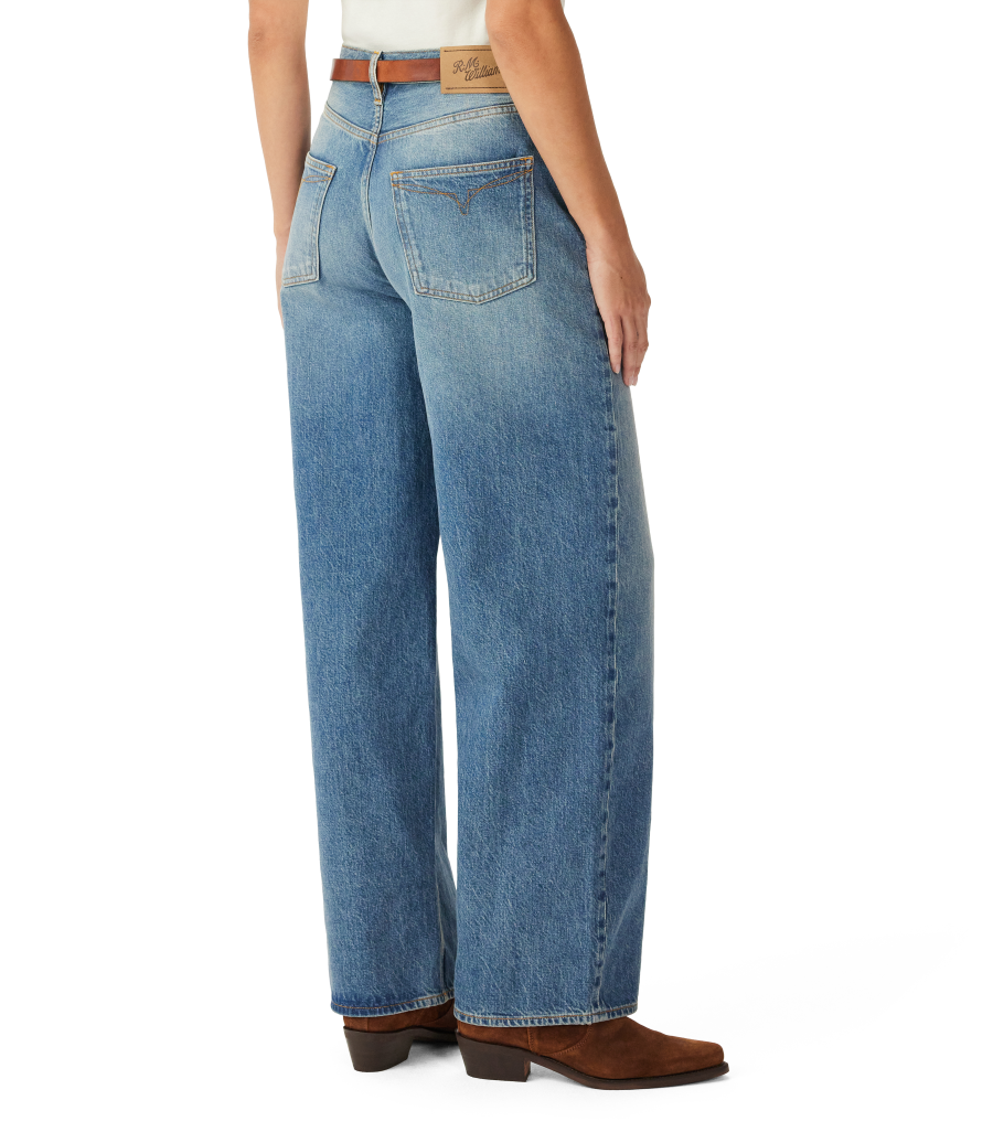 R.M.Williams - Grange Wide Leg Jean - Ranger Indigo 