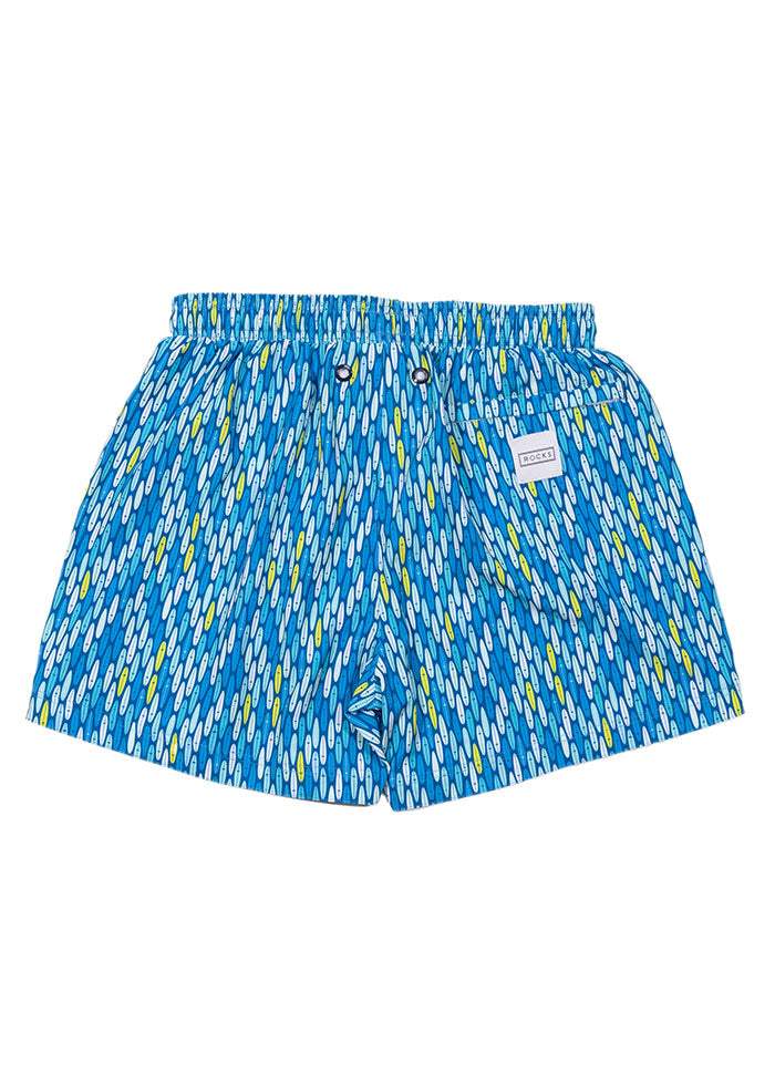 The Rocks Push - Balmoral Board Shorts - Blue Boards