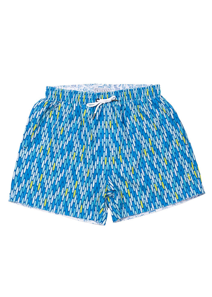 The Rocks Push - Balmoral Board Shorts - Blue Boards