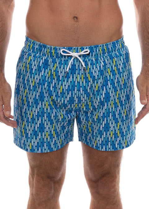 The Rocks Push - Balmoral Board Shorts - Blue Boards