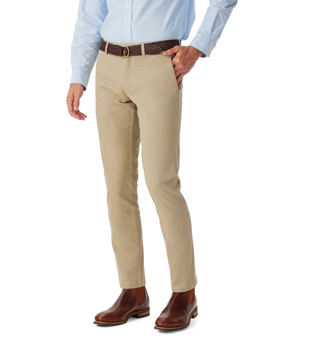 R.M.Williams - Coolac Stretch Cotton Chino - Buckskin