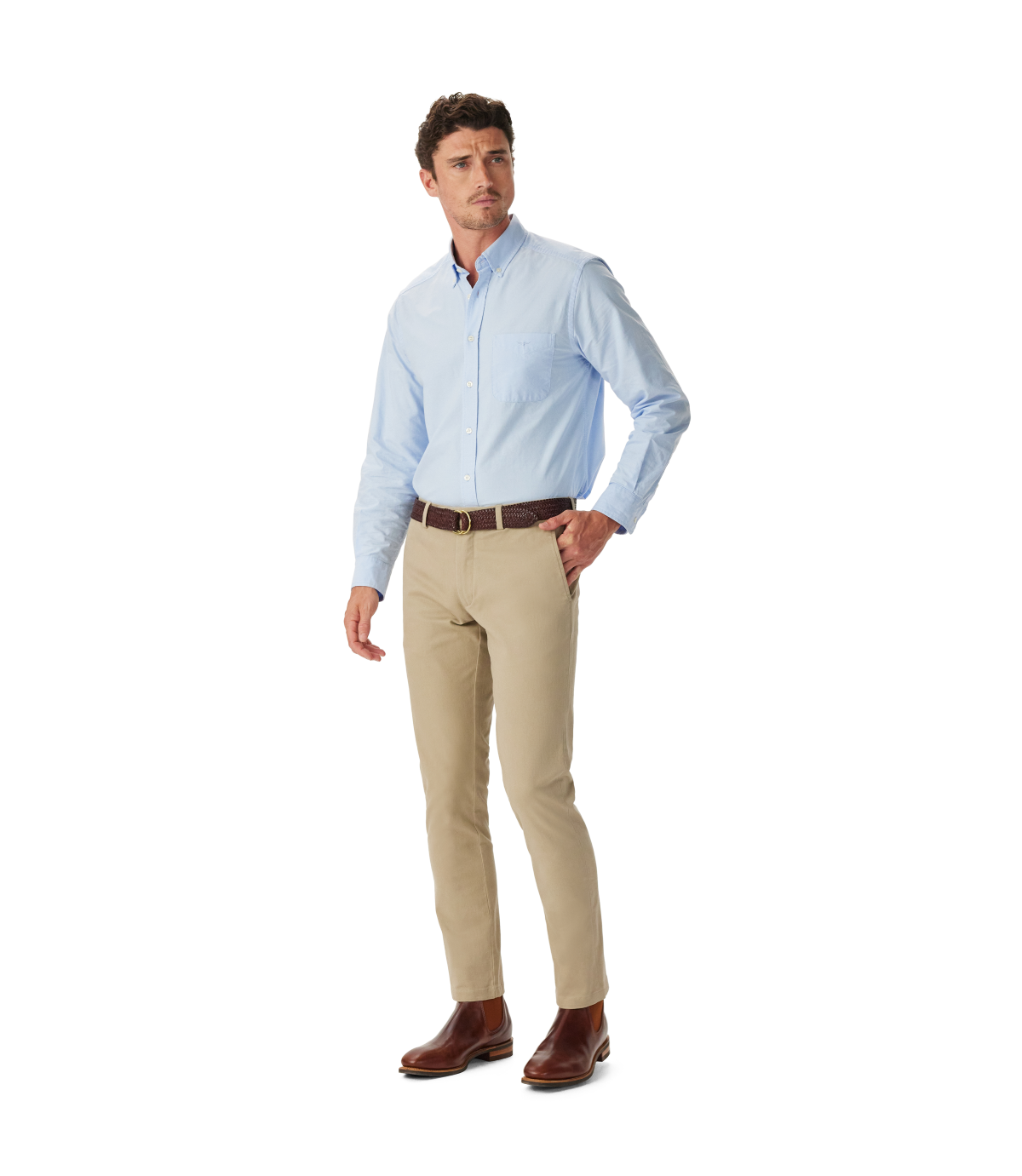 R.M.Williams - Coolac Stretch Cotton Chino - Buckskin