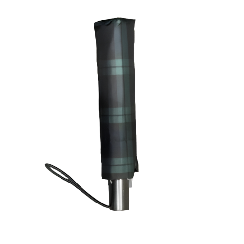 Polo Ralph Lauren - Plaid Pony Collapsible Umbrella - Green & Black