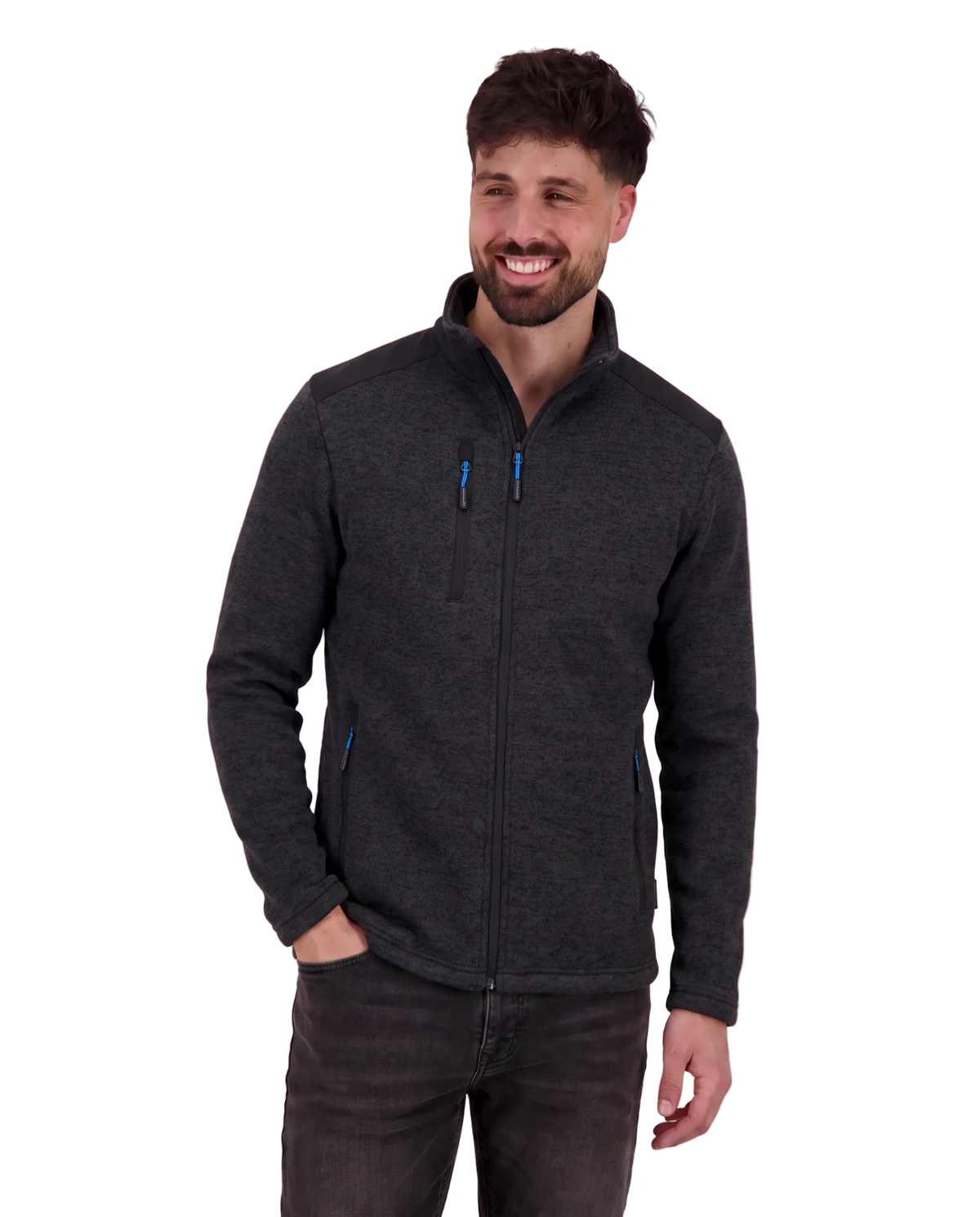Textile House - Performance Fleece - Grey Marle
