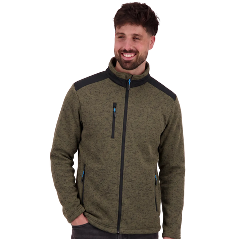 Textile House - Performance Fleece - Olive Green 