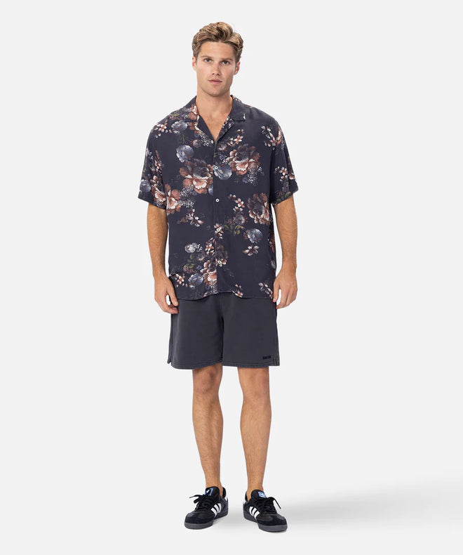 The Andreas Shirt - Floral - Black/Multi