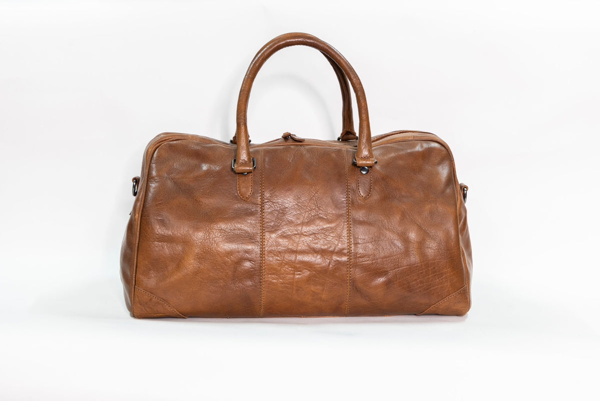 Oran Leather - Titan Bag - Brandy